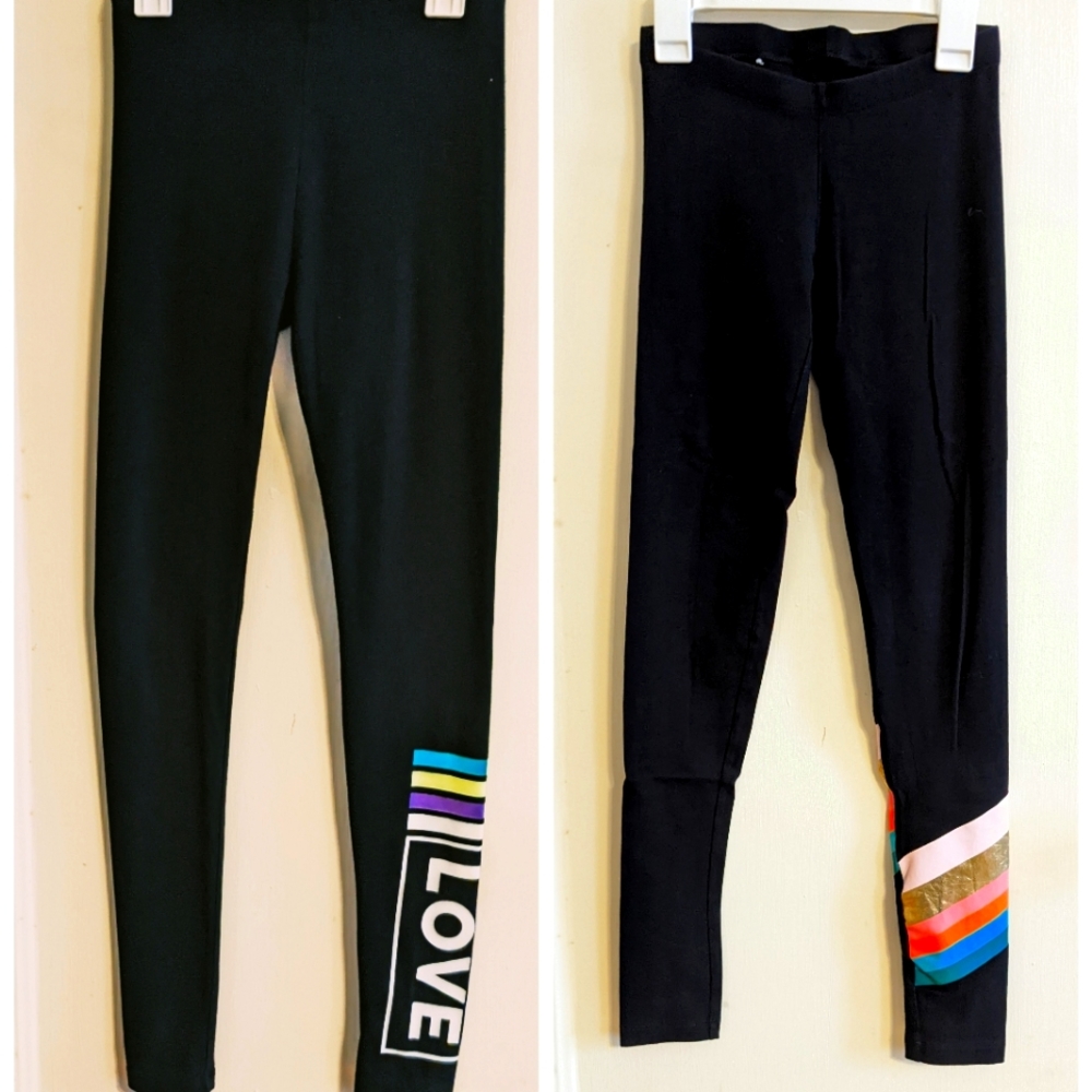 Bundle Flirtitude active leggings Youth Girl Size XS